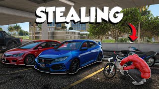 Stealing Supercars from Car Show sa GTA V RP [upl. by Osugi]