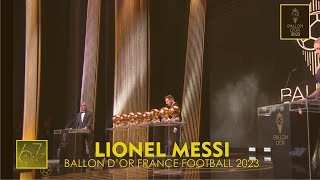 BALLON DOR 2023  LIONEL MESSI WIN BALLON DOR 2023 [upl. by Eladnor751]