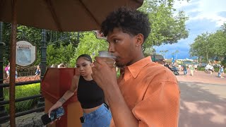 AMARE FROST AND JESSIKA THE PRANKSTER DRINK AROUND THE WORLD AT DISNEY EPCOT [upl. by Samoht876]