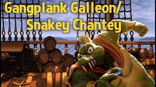 Gangplank Galleon  Snakey Chantey Remix  Donkey Kong Country [upl. by Errised]