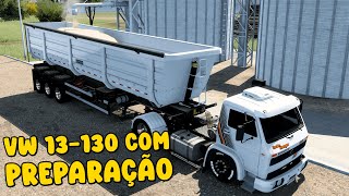 VW 13130 FUÇADÃO  CARGA DINÂMICA  ETS2 MODS BR [upl. by Merce90]