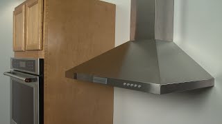 Kitchenaid Range Vent Hood Installation Model KVWB400DSS [upl. by Nabetse932]