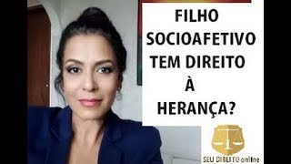 FILHO SOCIOAFETIVO TEM DIREITO À HERANÇA [upl. by On119]