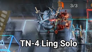 Arknights TN4 Ultimate Trial Ling Solo [upl. by Hollyanne]