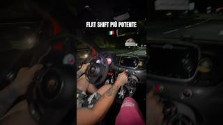 Abarth 500 over 300HP  FLAT SHIFT 🔥 [upl. by Everest]