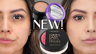 ANY GOOD CATRICE ULTIMATE CAMOUFLAGE CREAM  GRIP amp LAST PUTTY PRIMER  REVIEW  FULL DAY WEAR TEST [upl. by Christie]