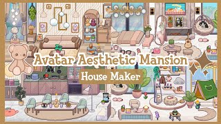 Avatar World Aesthetic Mansion Maker House Ideas 🧸🧺  Pazu  New Furnitures in Avatar World [upl. by Takakura]