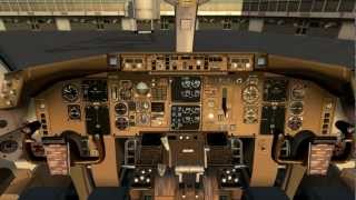 FSX Level D Simulations 767 Cold and Dark Start HD 1080p [upl. by Schild]