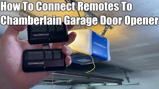 How to Assemble and Install a Chamberlain Belt Drive Garage Door Opener [upl. by Dex]