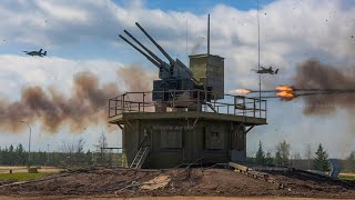 Russia’s ‘Flak Towers’ Target Ukrainian Suicide Drones [upl. by Lanctot]