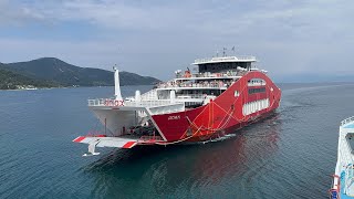 Thassos Ferry  june 2023 [upl. by Camfort794]