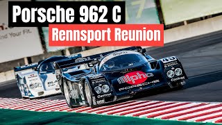 Rennsport Reunion 7 Alpha Racing Porsche 962 C [upl. by Buell403]