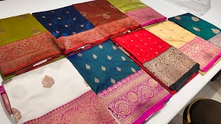 Kanchipuram Pachaiyappas Pure Silk Sarees  New Designs From Rs7000 Onwards [upl. by Aztirak456]