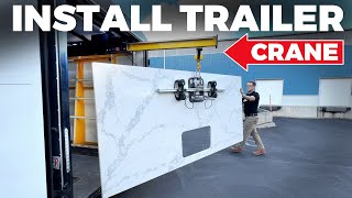 Install Trailer  No Lift Install System [upl. by Naliorf]