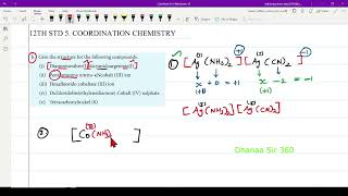 Give the structure for DiamminesilverIdicyanidoargentateI amp Pentaammine nitritoκNcobaltIIIion [upl. by Ahsyle]