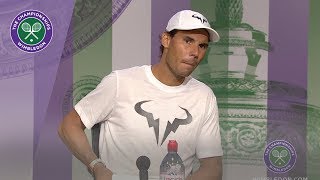 Rafael Nadal Wimbledon 2019 Second Round Press Conference [upl. by Noelani516]