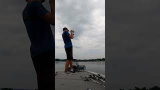 Tournament Bass Fishing can be Painful shorts [upl. by Mindy742]