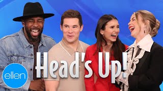 Julianne Hough amp Nina Dobrev Play Heads Up Sidekick [upl. by Nicolle]