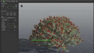 PlantCatalog 3D Dwarf bottlebrush  Callistemon viminalis Little John  procedural 3D vegetation [upl. by Lauhsoj]