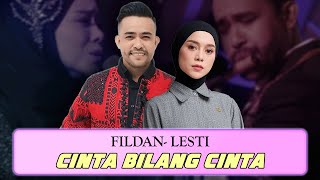 Fildan Lesti  Cinta Bilang Cinta Lirik [upl. by Sutherlan]