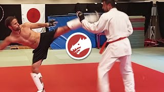 Fun MMA Sparring Cool Ending [upl. by Lahcim]