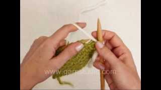 How to knit linen stitch [upl. by Eniamat]