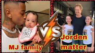 MJ family vs Jorden matter family from youngest to oldest 2024 [upl. by Gilberta]