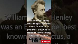 Wisdom Across AgesWilliam Ernest Henleyhistory quote famousquotes celebrity [upl. by Ialda]