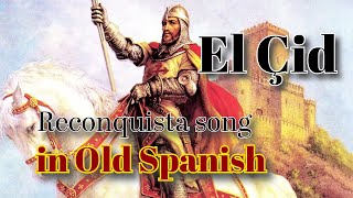 El Çid  Song in Old Spanish  The Skaldic Bard [upl. by Annaeed]