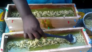 Making Moringa Soap By Skin Passion [upl. by Llennol]