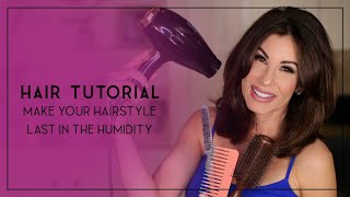 HAIR TUTORIAL  Using Velcro Rollers  Extend your Style and Beat Humidity [upl. by Anivlem691]