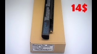 Notebook battery for ASUS A41X550A 148V 2200mAh [upl. by Lilith]