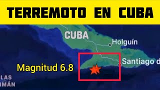 Imágenes del TERREMOTO EN CUBA Oriente del país [upl. by Irrab]