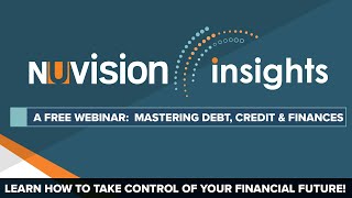 How to Boost Your Credit and Manage Debt with Nuvision Insights [upl. by Aissilem]