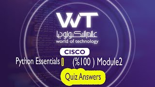 python Module 2 test  100   Python Essentials 1  CISCO  Netacad [upl. by Riess]