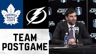 Maple Leafs Media Availability  RD1 GM6 Post Game at Tampa Bay Lightning  April 29 2023 [upl. by Helse605]