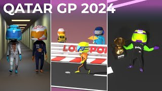 Qatar GP 2024  Comic Scenes on F1 racing [upl. by Barcroft]