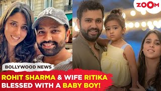 Rohit Sharma amp wife Ritika Sajdeh WELCOME second child blessed with a BABY BOY [upl. by Dudden]