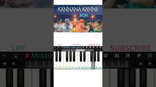 ❤️💙 Kannana Kanne Bgm  Viswasam Movie  Middle class piano 🎹🎹🎹 piano pianonotes trending [upl. by Tfat]