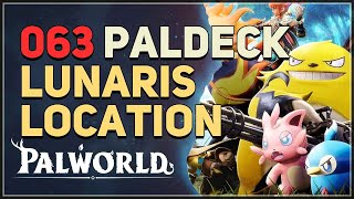 How to get Lunaris Palworld Paldeck No 063 [upl. by Atterual]