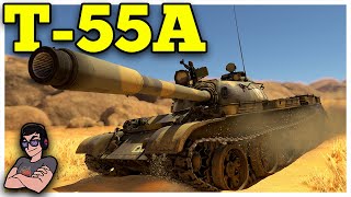 War Thunder  T55A  The Russian Cannon Fodder [upl. by Annoynek]