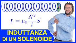 Induttanza di un solenoide [upl. by Nnylyrehc187]