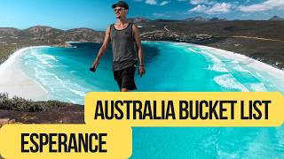 Heres WHY Esperance IS A MUST  Whitest beaches  Insane water [upl. by Averat]