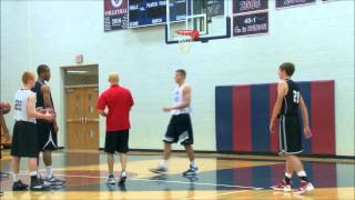 1 on 0 Team Rebounding Outlet Drill [upl. by Bonnice]