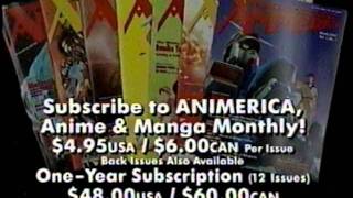 Animerica amp Ranma 12 Calendar Ad [upl. by Inanuah]