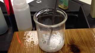 Cool Demo  Endothermic reaction [upl. by Welcher]