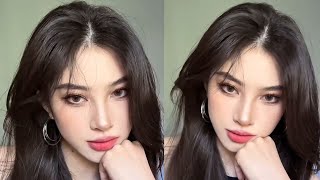 douyin makeup tutorial 💜 [upl. by Titus]