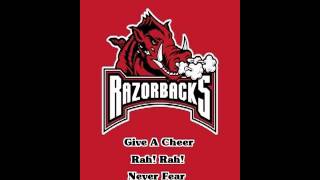 Arkansas Razorbacks Fight Song  Lyrics [upl. by Neleh222]