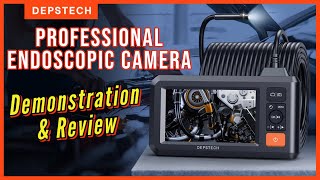 Professional Endoscope Camera  Borescope Camera Review From Depstech [upl. by Lledner]