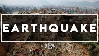 EARTHQUAKE SOUND EFFECTS  SFX LIBRARY  NO COPYRIGHT MUSIC [upl. by Sorvats]